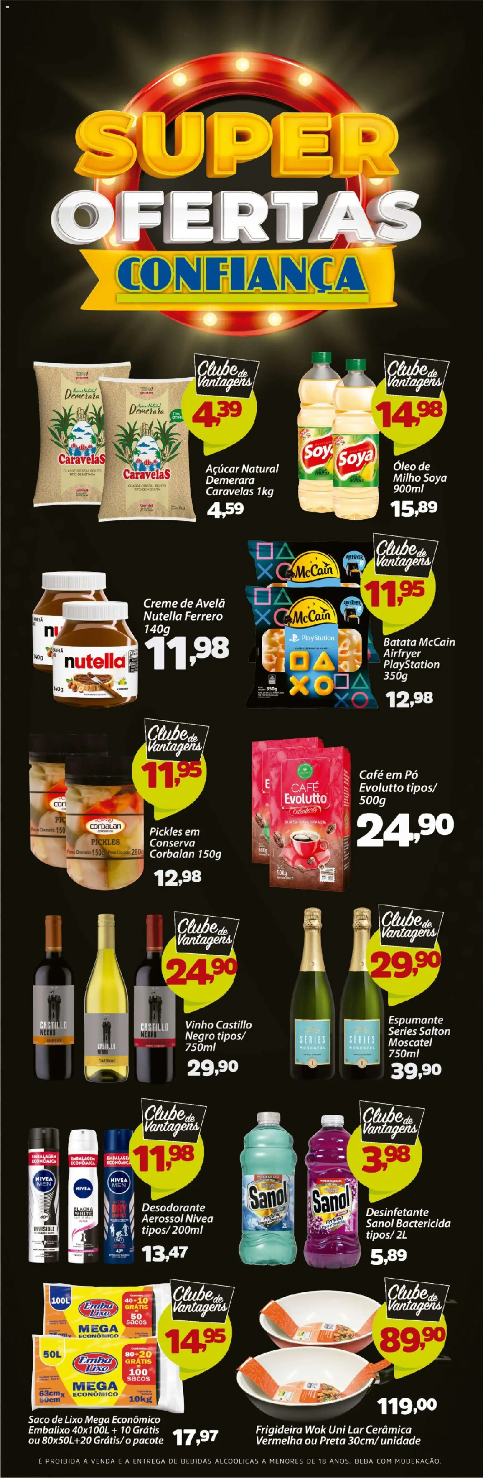 Confiança Folheto - válido de 09.01.2026 | Página: 5 | Produtos: Frigideira, Creme, Desinfetante, Avelã