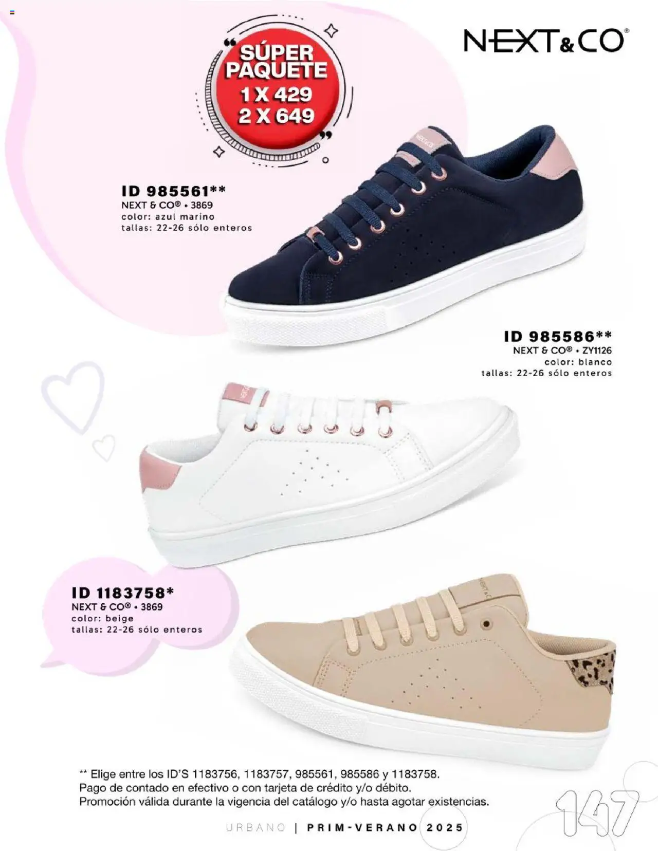 Nuevas ofertas de Price Shoes válidas en toda la República Mexicana desde el 24.01.2025. ¡Encuentra las mejores ofertas en Price Shoes catálogo Urbano! | Página: 147