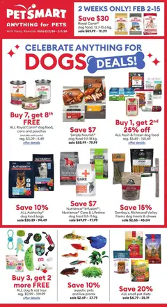 Preview of Petsmart flyer / circulaire from shop Petsmart valid from 02.02.2026