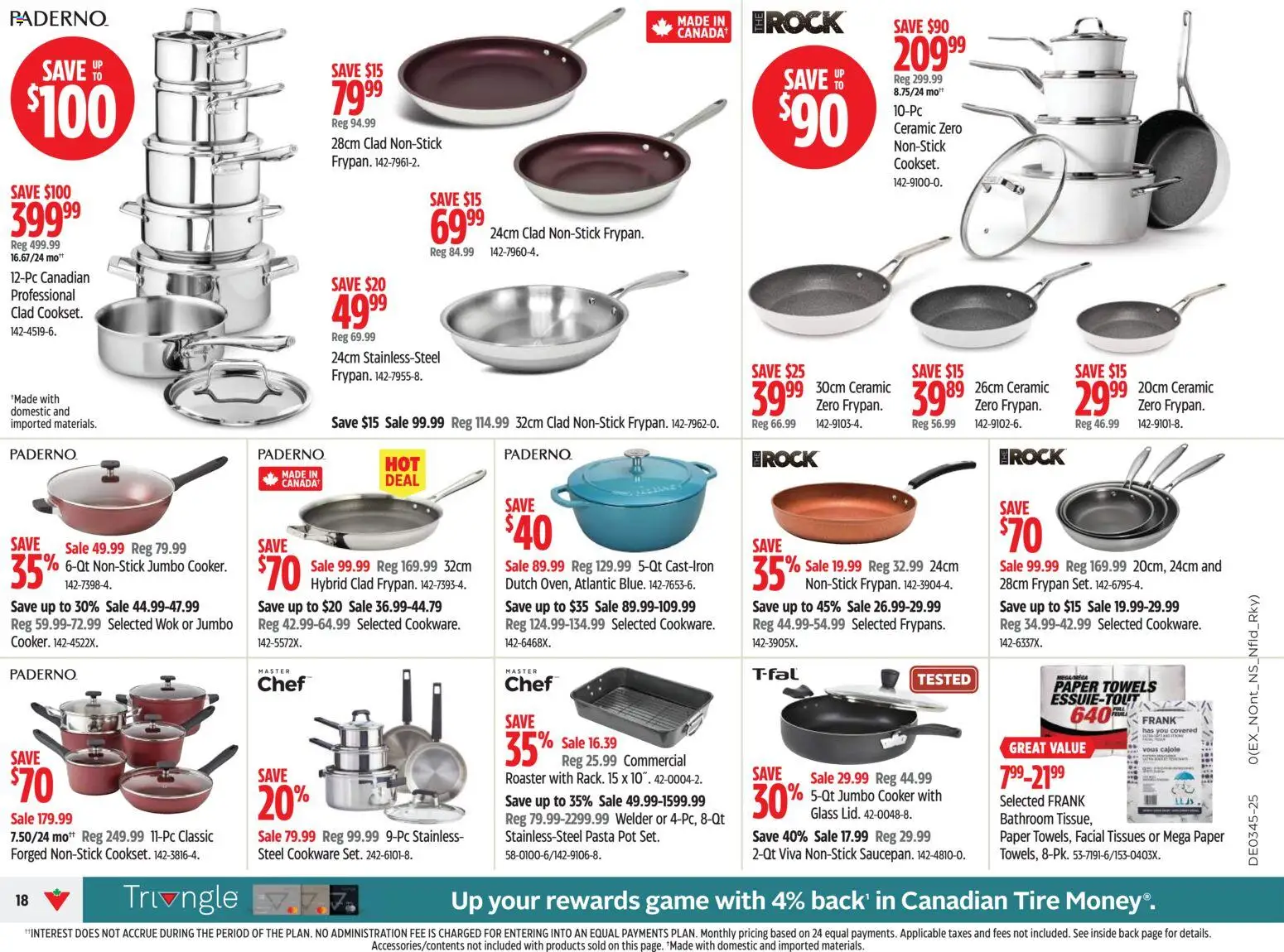 Canadian Tire flyer valid from 30.10.2025 | Page: 18 | Products: Pasta, Game, Cooker