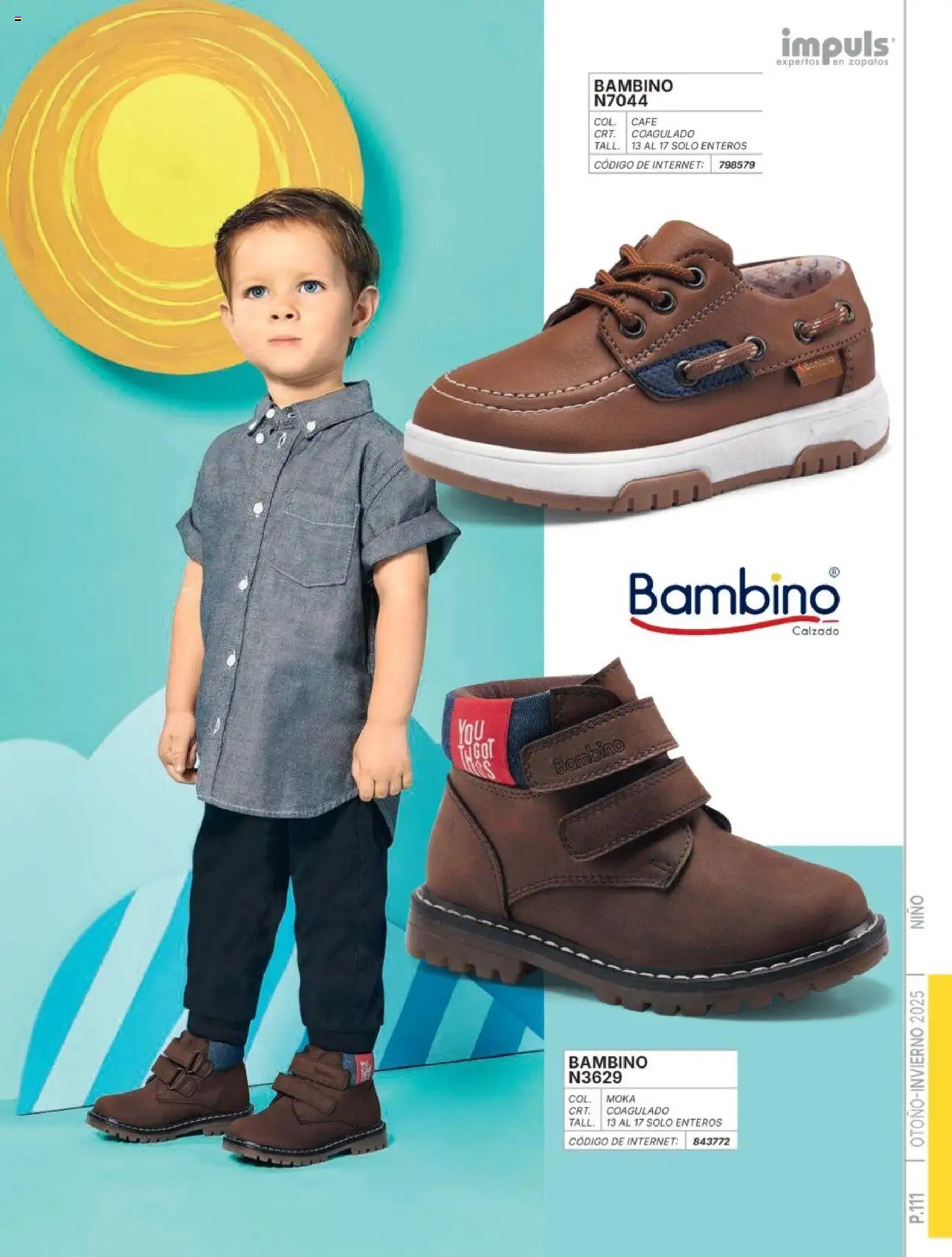 Nuevas ofertas de Impuls válidas en toda la República Mexicana desde el 07.07.2025. ¡Encuentra las mejores ofertas en Impuls catálogo Niño Otoño-Invierno 2025! | Página: 113 | Productos: Zapatos, Café