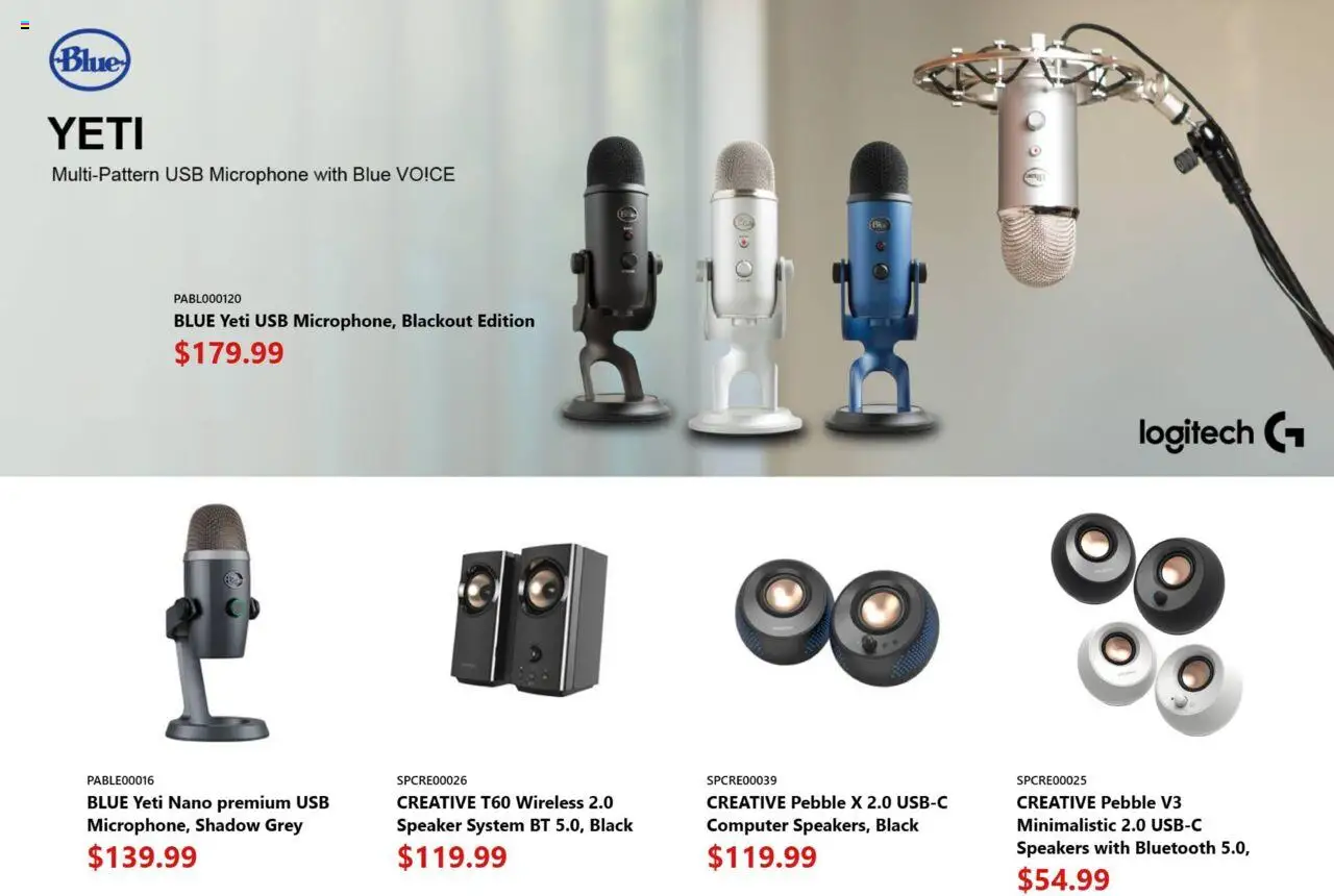 Canada Computers flyer valid from 15.08.2025 | Page: 19 | Products: Computer, Microphone, Speaker