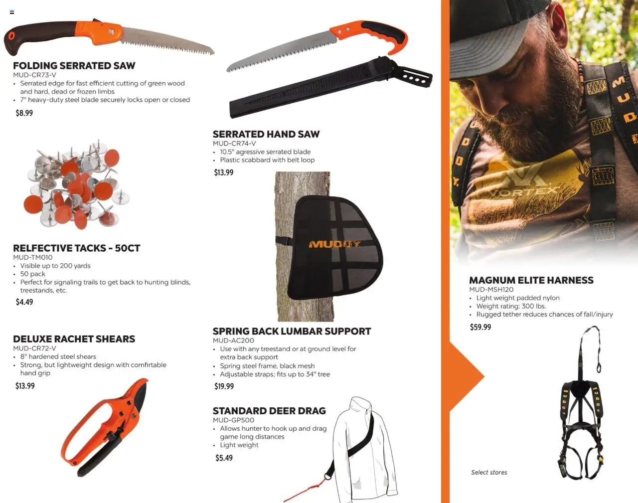 Dunham's Sports GSM Hunting Guide - valid from 21.08.2025 | Page: 16 | Products: Saw, Hook, Game, Weight