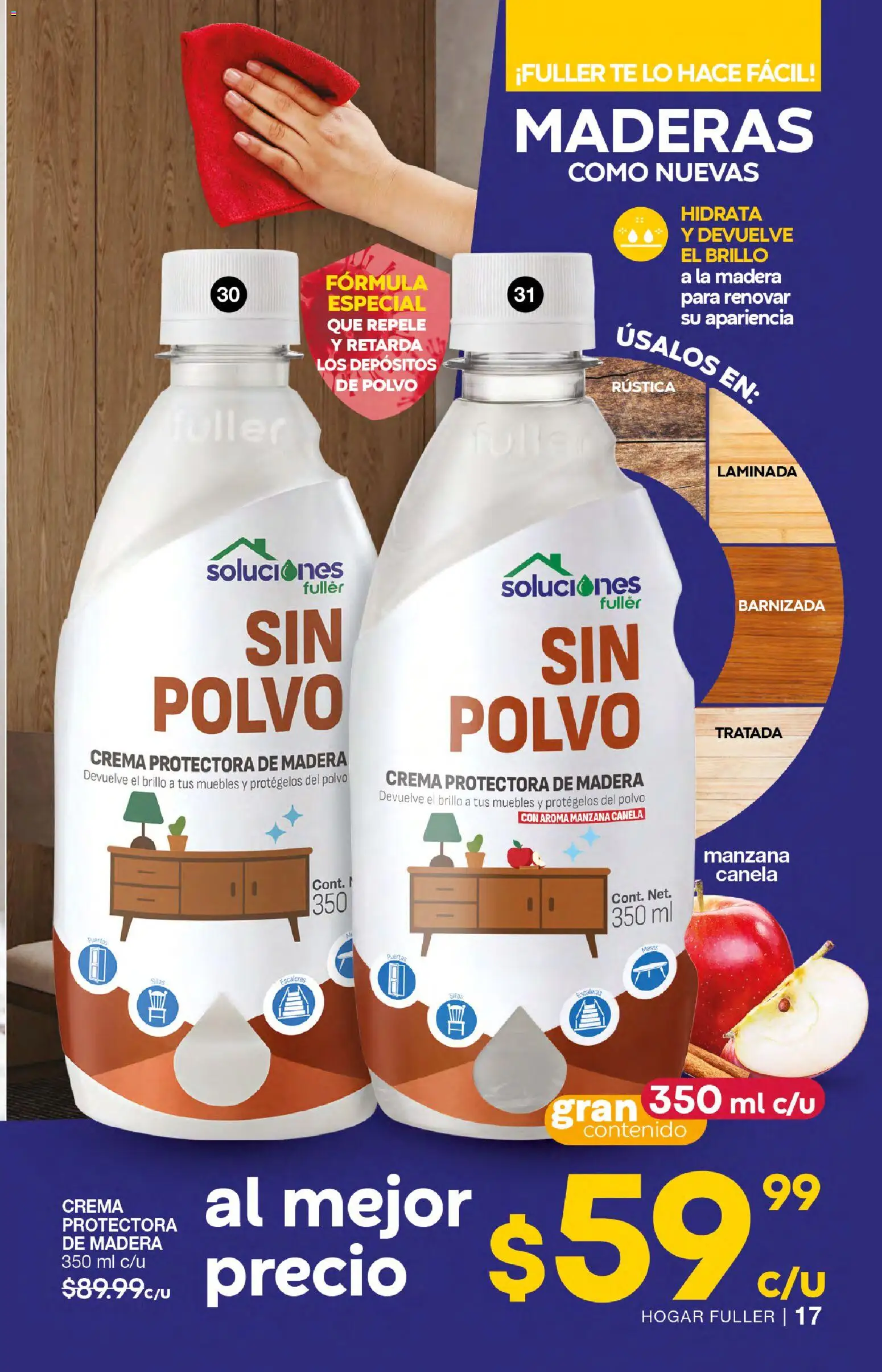 Nuevas ofertas de Fuller válidas en toda la República Mexicana desde el 10.12.2025. ¡Encuentra las mejores ofertas en Fuller campaña 18 2025! | Página: 18 | Productos: Crema, Manzana, Té, Polvo