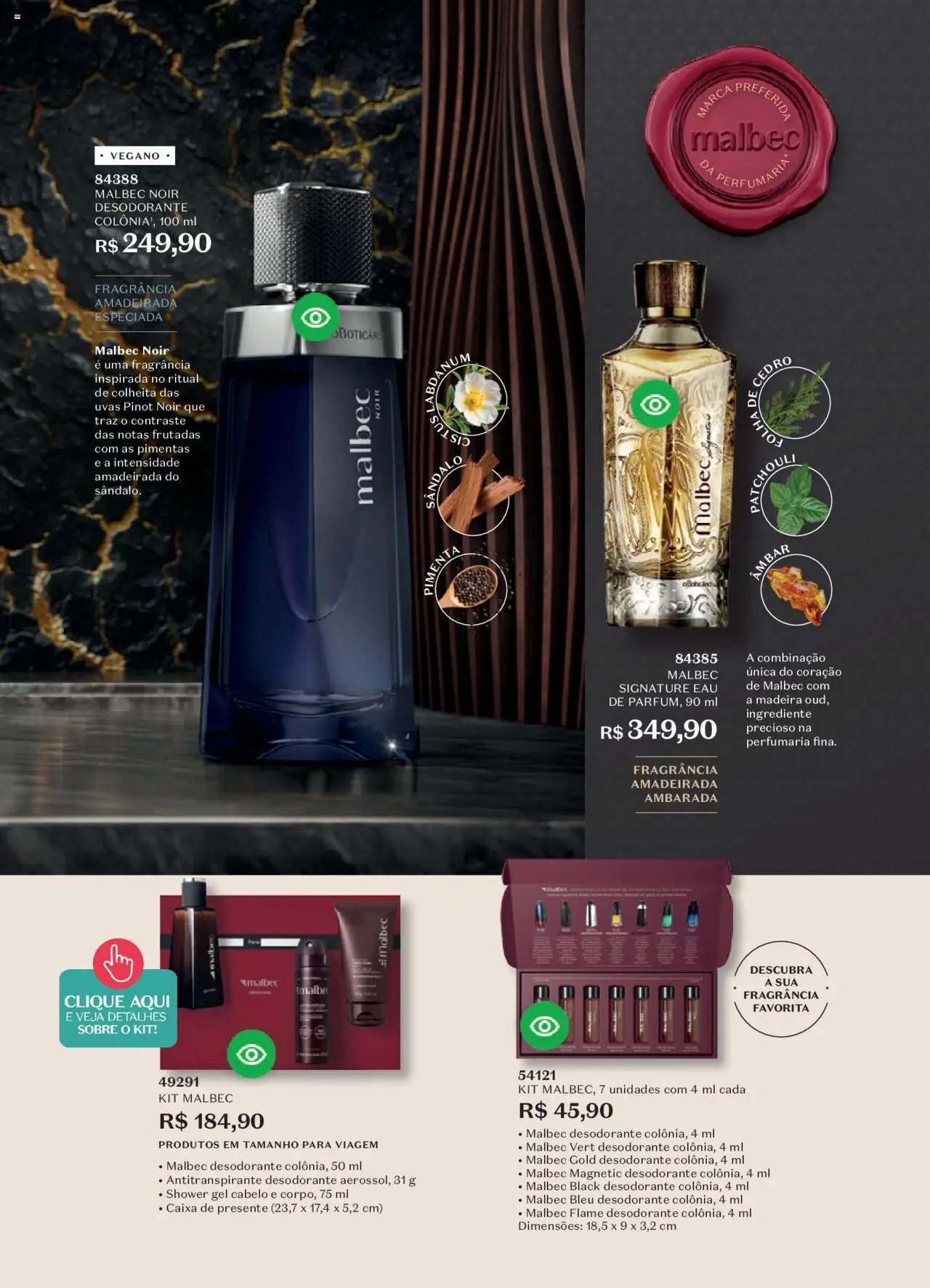 O Boticário Folheto - válido de 22.09.2025 | Página: 112 | Produtos: Fragrância, Pimenta, Desodorante, Caixa