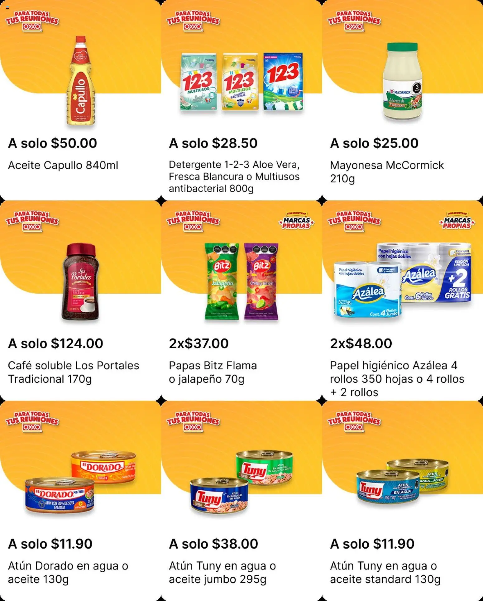 Nuevas ofertas de OXXO válidas en toda la República Mexicana desde el 16.10.2025. ¡Encuentra las mejores ofertas en OXXO folleto! | Página: 6 | Productos: Detergente, Agua, Limón, Papel higiénico