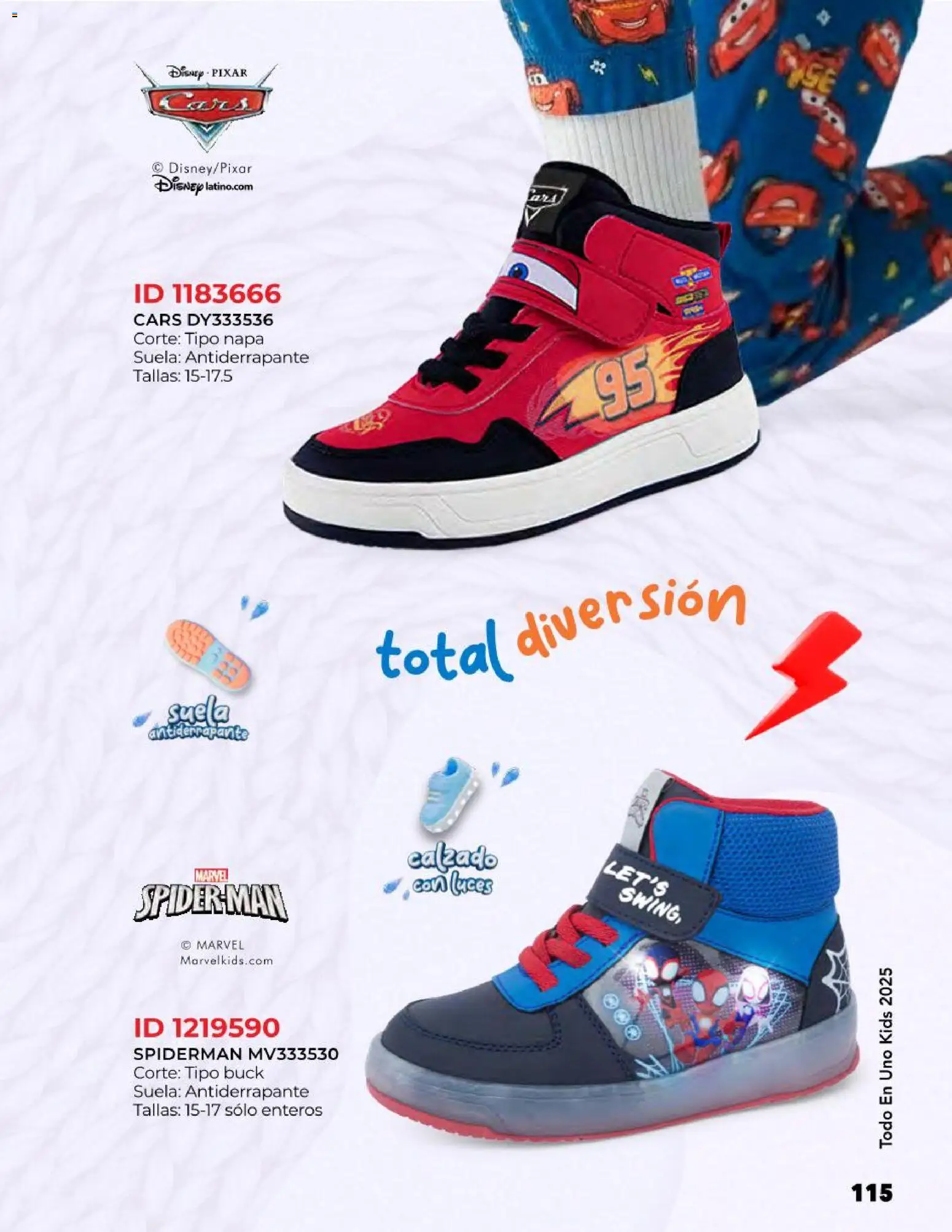 Nuevas ofertas de Price Shoes válidas en toda la República Mexicana desde el 27.10.2025. ¡Encuentra las mejores ofertas en Price Shoes catálogo Kids todo en uno! | Página: 115