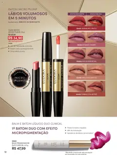 Eudora Folheto - válido de 21.08.2025 | Página: 12 | Produtos: Batom, Avelã