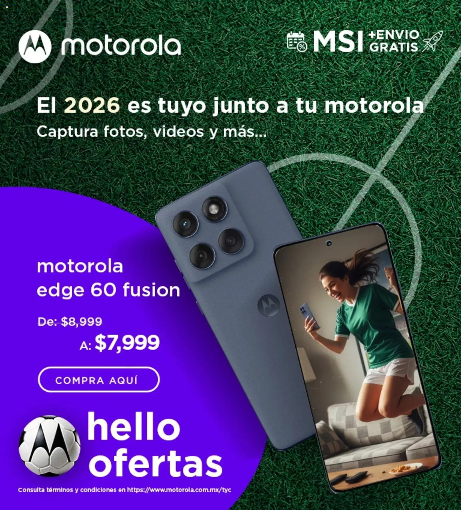 Nuevas ofertas de Ofertas válidas en toda la República Mexicana desde el 09.04.2026. ¡Encuentra las mejores ofertas en Motorola! | Página: 1