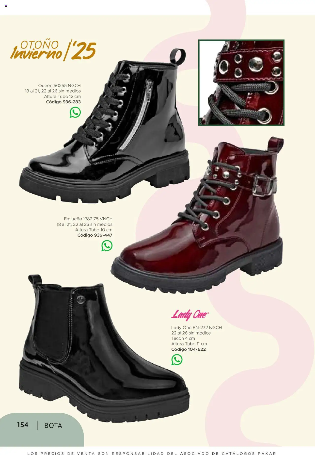 Nuevas ofertas de SC Pakar válidas en toda la República Mexicana desde el 24.07.2025. ¡Encuentra las mejores ofertas en SC Pakar - Catálogo Bota! | Página: 154