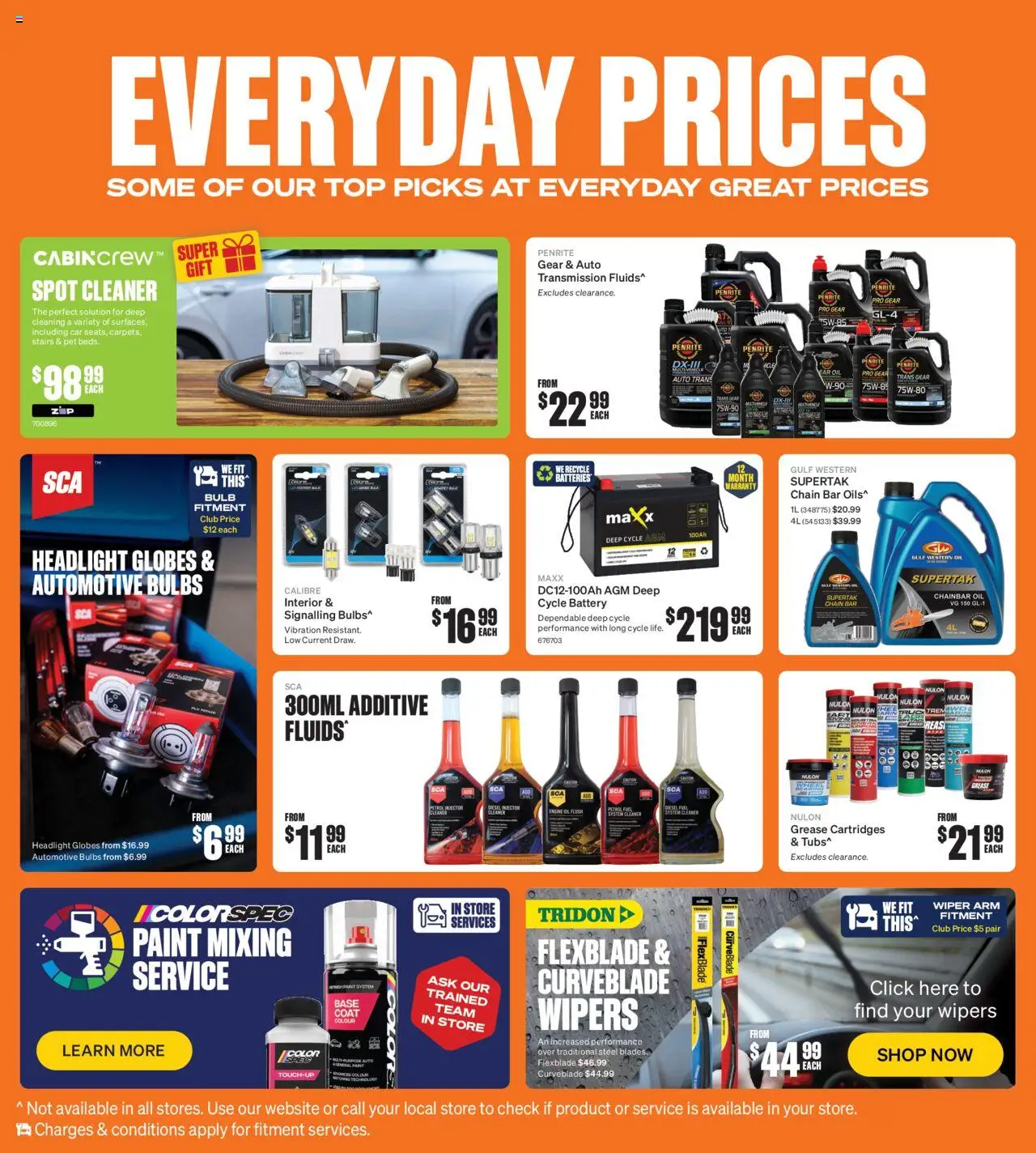 Supercheap Auto catalogue - valid from 13.08.2025 | Page: 16 | Products: Battery, Chain, Cleaner, Oil