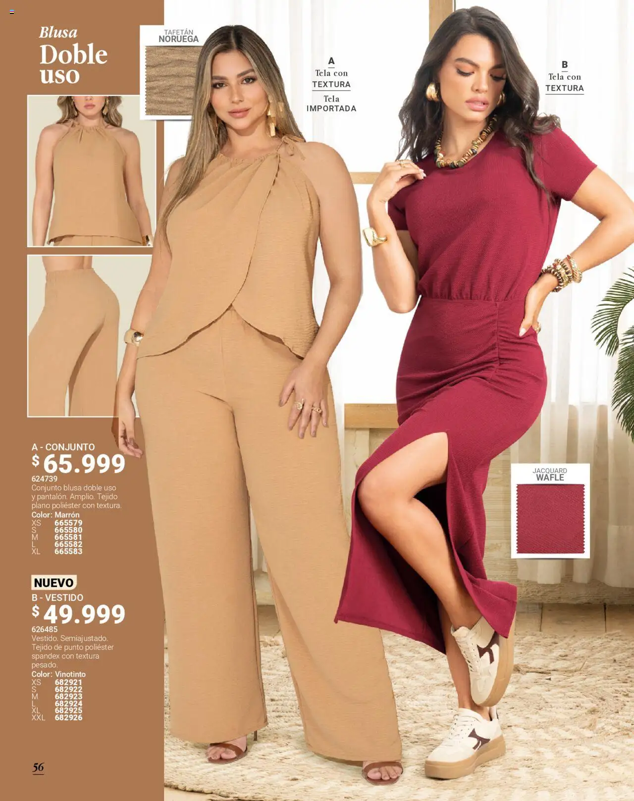 Carmel revista - valida desde el 08.09.2025 | Página: 56 | Productos: Vestido, Conjunto, Blusa