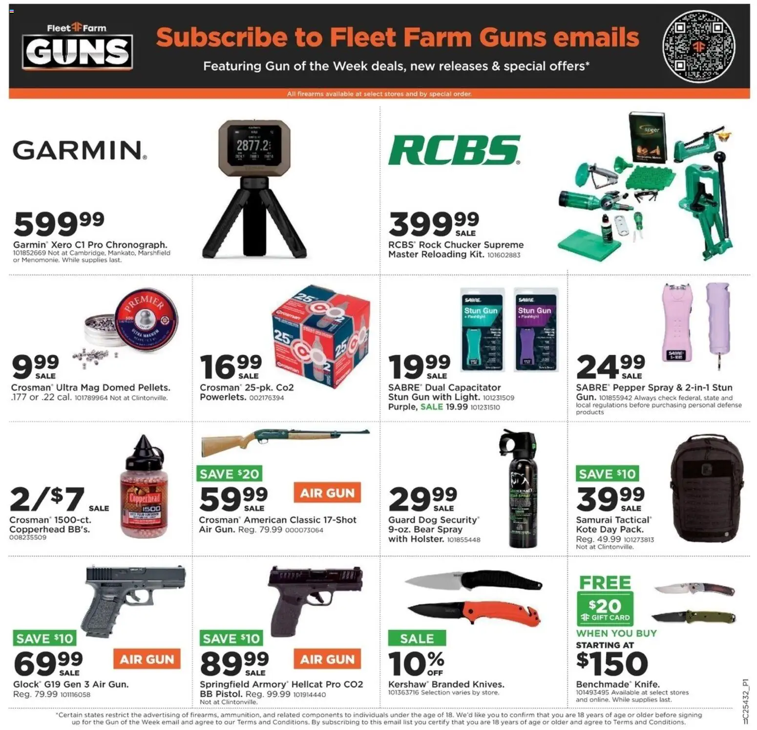 Mills Fleet Farm Take Aim - valid from 23.10.2025 | Page: 11 | Products: Pepper, Gun