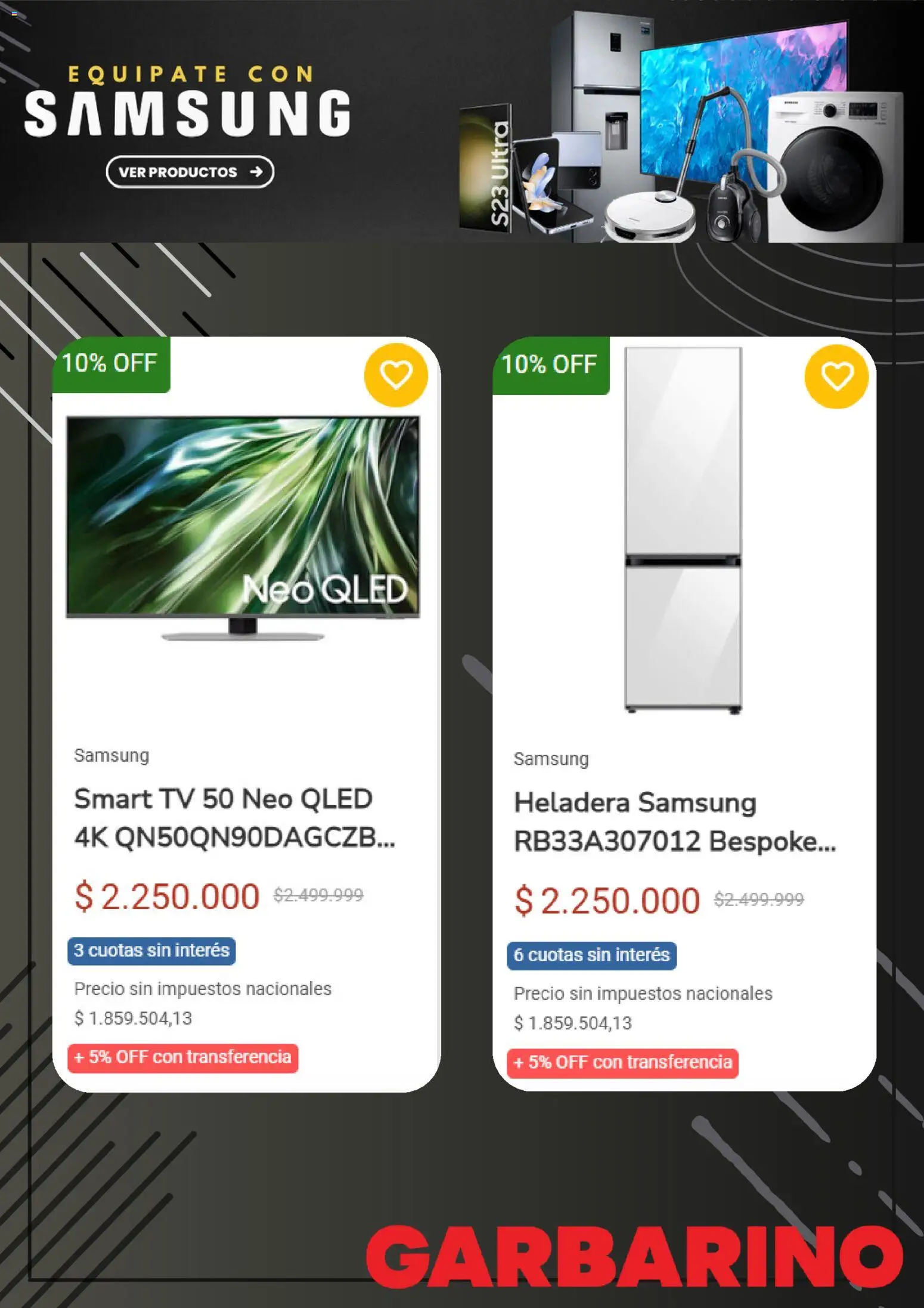 Garbarino catálogo │ válido desde el 14.11.2025 | Página: 5 | Productos: Heladera