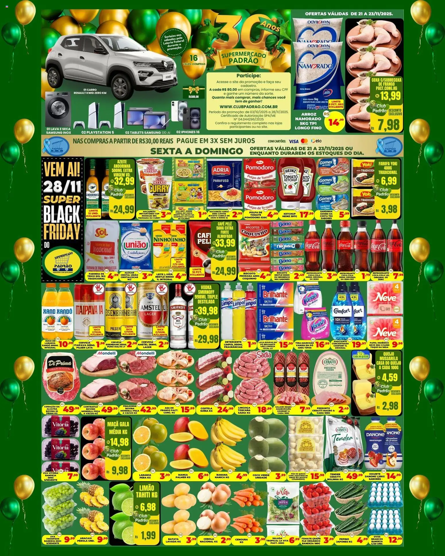 Supermercado Padrão Folheto - válido de 21.11.2025 | Página: 1