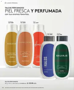 Vista previa de folleto Ésika - Campaña 15 de la Ésika válido desde 12.09.2025 | Página: 120 | Productos: Desodorante