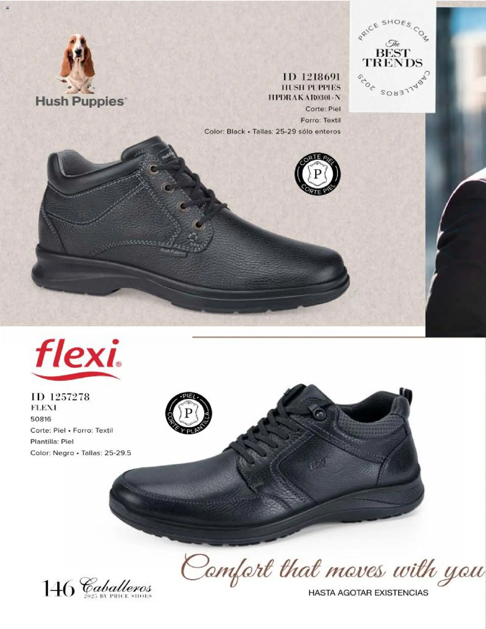 Nuevas ofertas de Price Shoes válidas en toda la República Mexicana desde el 26.11.2025. ¡Encuentra las mejores ofertas en Price Shoes catálogo Caballeros! | Página: 146