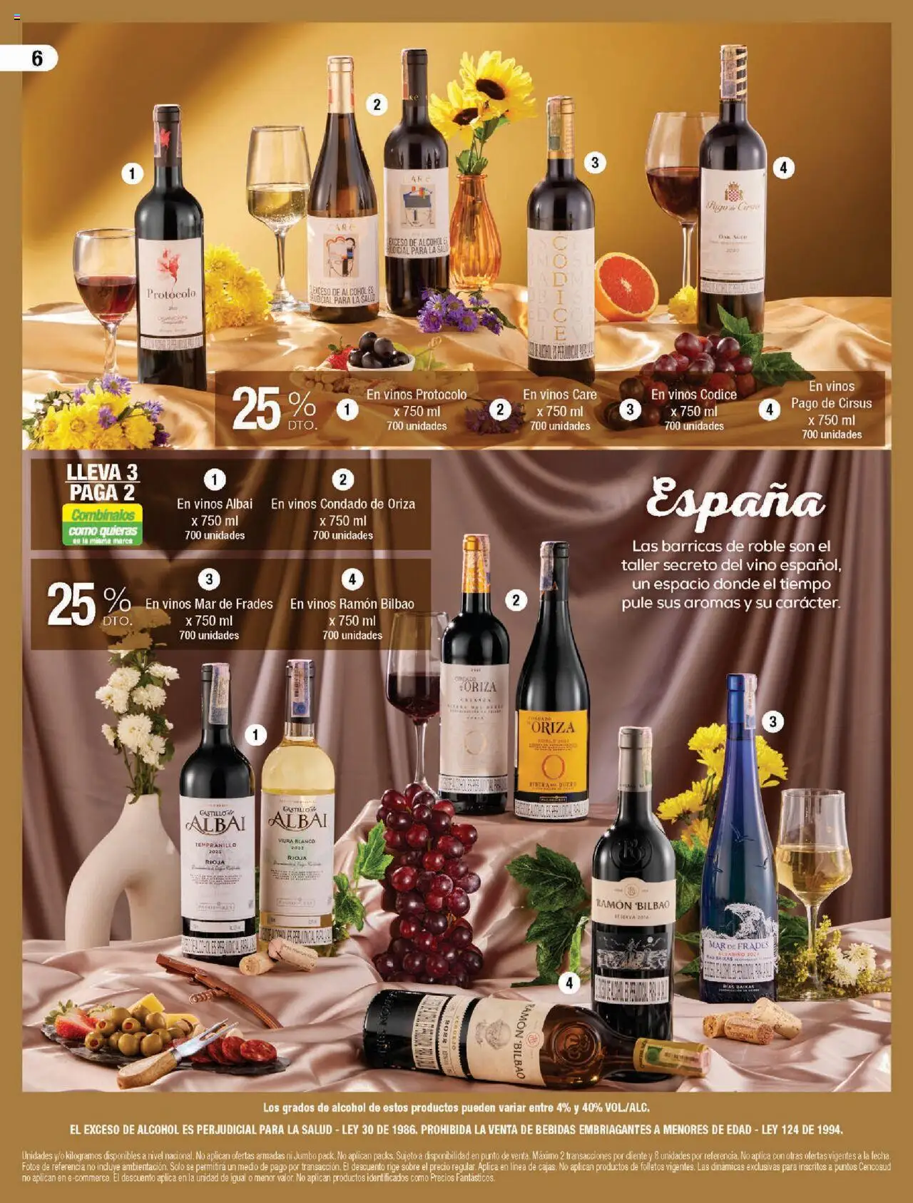 Jumbo revista - valida desde el 12.09.2025 | Página: 6 | Productos: Sobre, Vino, Tintura