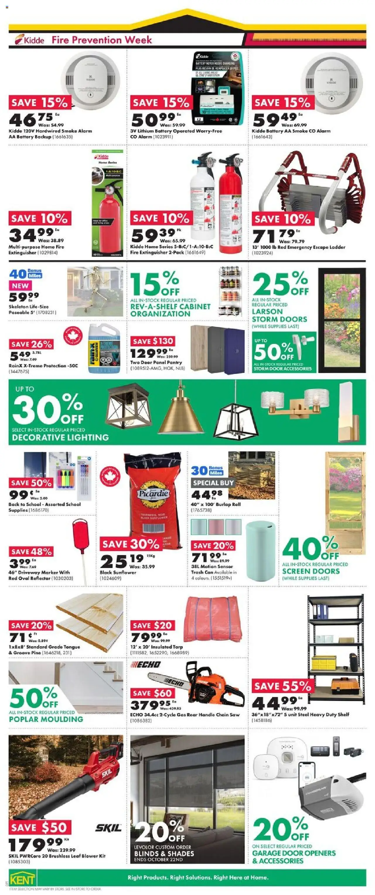 Kent flyer valid from 09.10.2025 | Page: 4 | Products: Shelf, Cabinet, Battery
