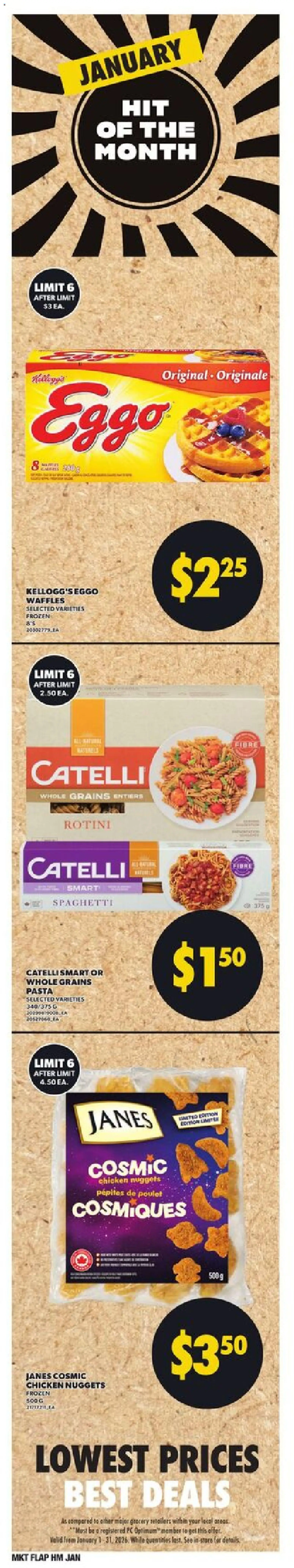 Zehrs flyer valid from 15.01.2026 | Page: 7 | Products: Pasta, PC, Chicken