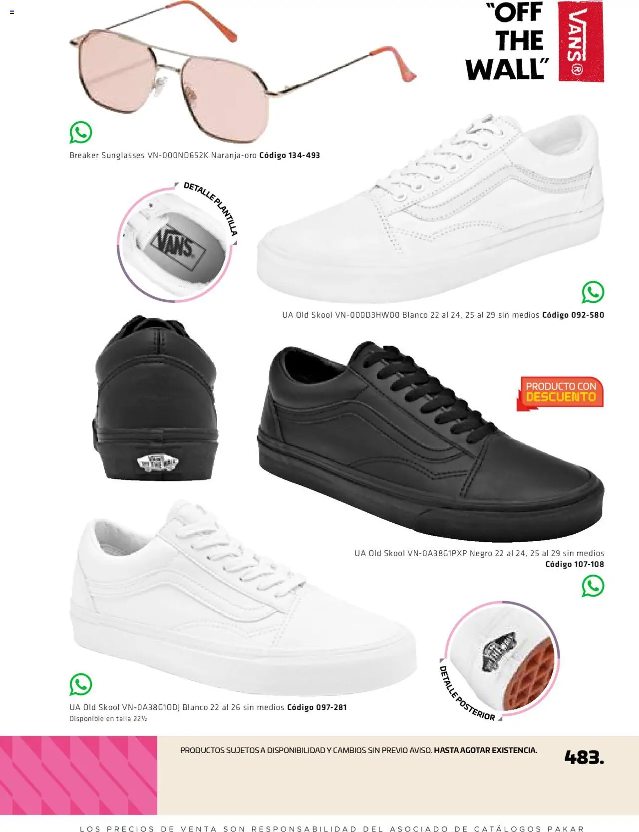 Nuevas ofertas de SC Pakar válidas en toda la República Mexicana desde el 29.08.2025. ¡Encuentra las mejores ofertas en SC Pakar - Catálogo Otoño Women! | Página: 483