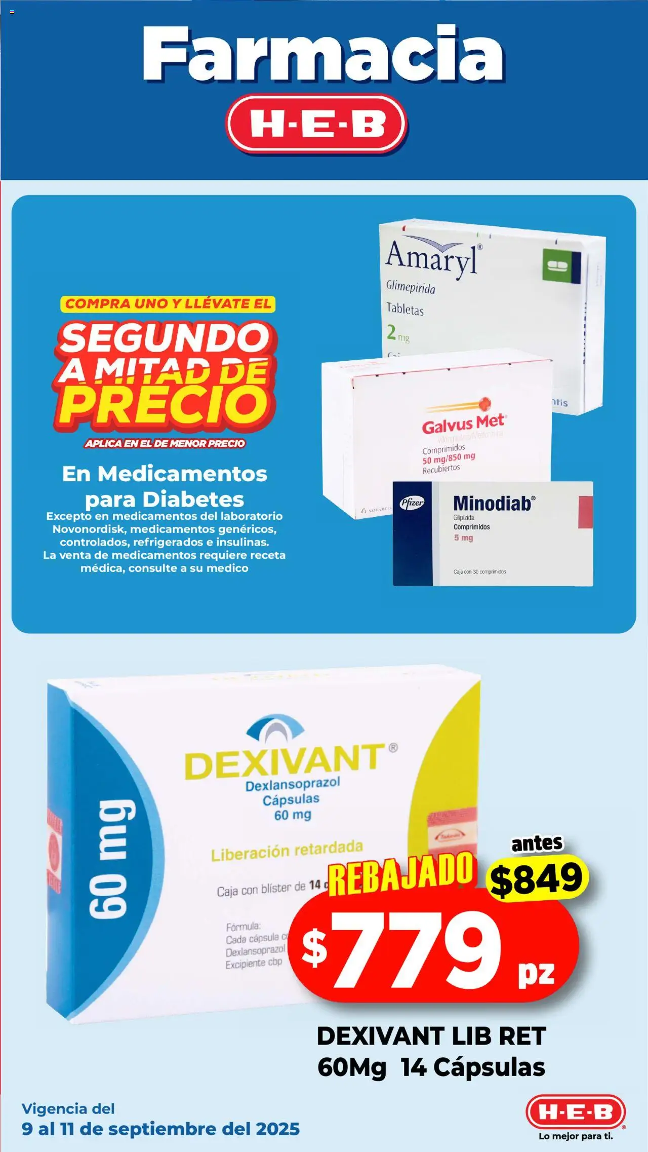 Nuevas ofertas de H-E-B válidas en toda la República Mexicana desde el 09.09.2025. ¡Encuentra las mejores ofertas en H-E-B - Folleto! | Página: 12 | Productos: Caja