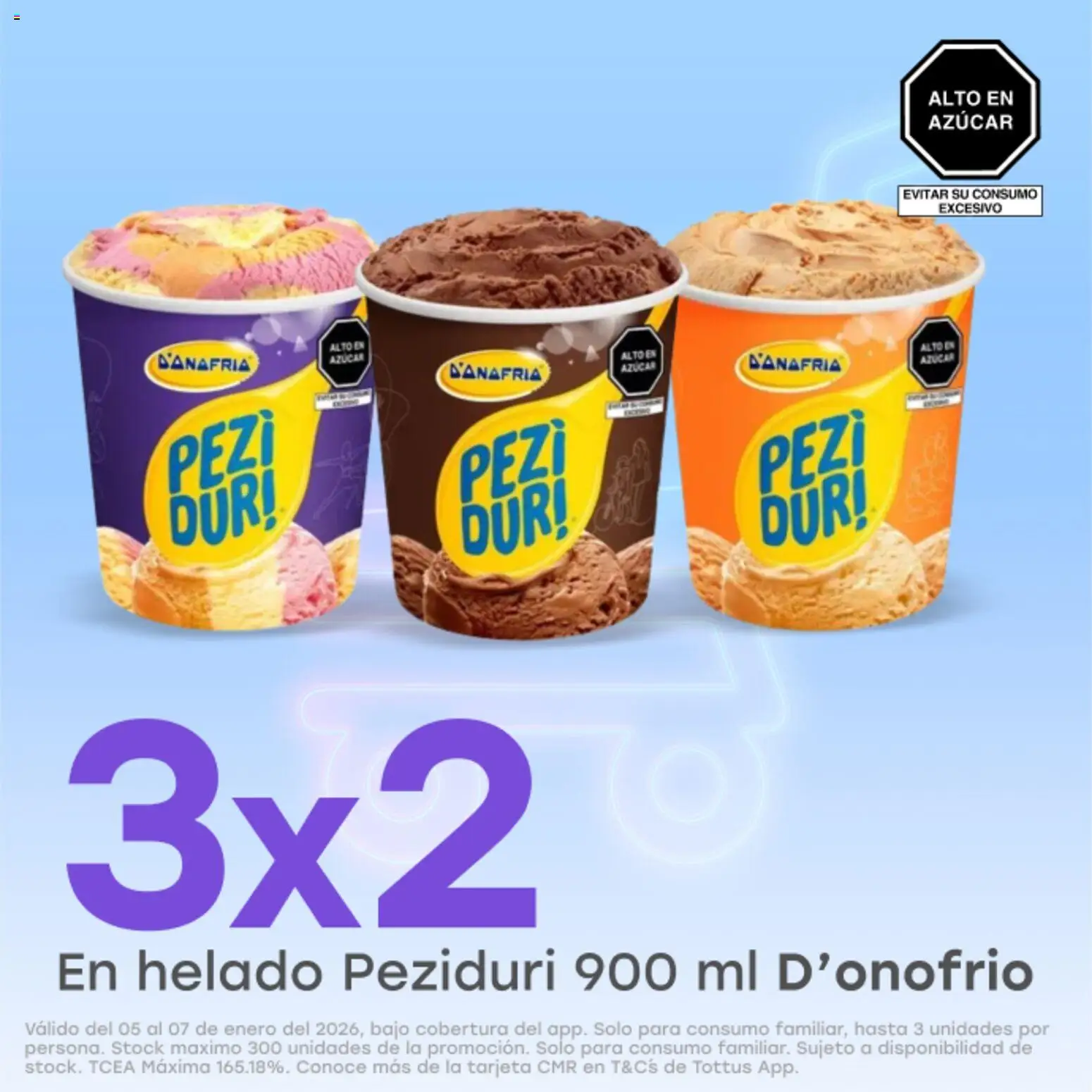 Catálogo Tottus válido desde 05.01.2026 | Página: 7 | Productos: Helado