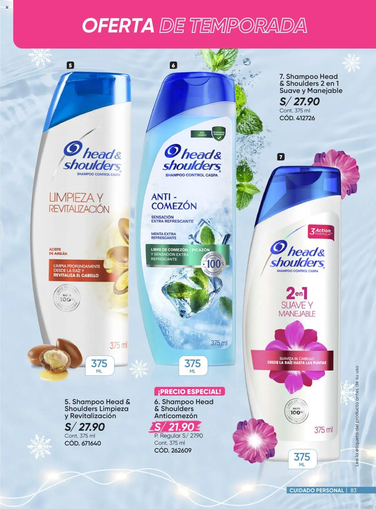 Catálogo Azzorti válido desde 15.10.2025 | Página: 83 | Productos: Shampoo, Aceite