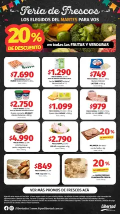 Vista previa Hipermercado Libertad - Feria de Frescos - NOA válido desde el 05.08.2025