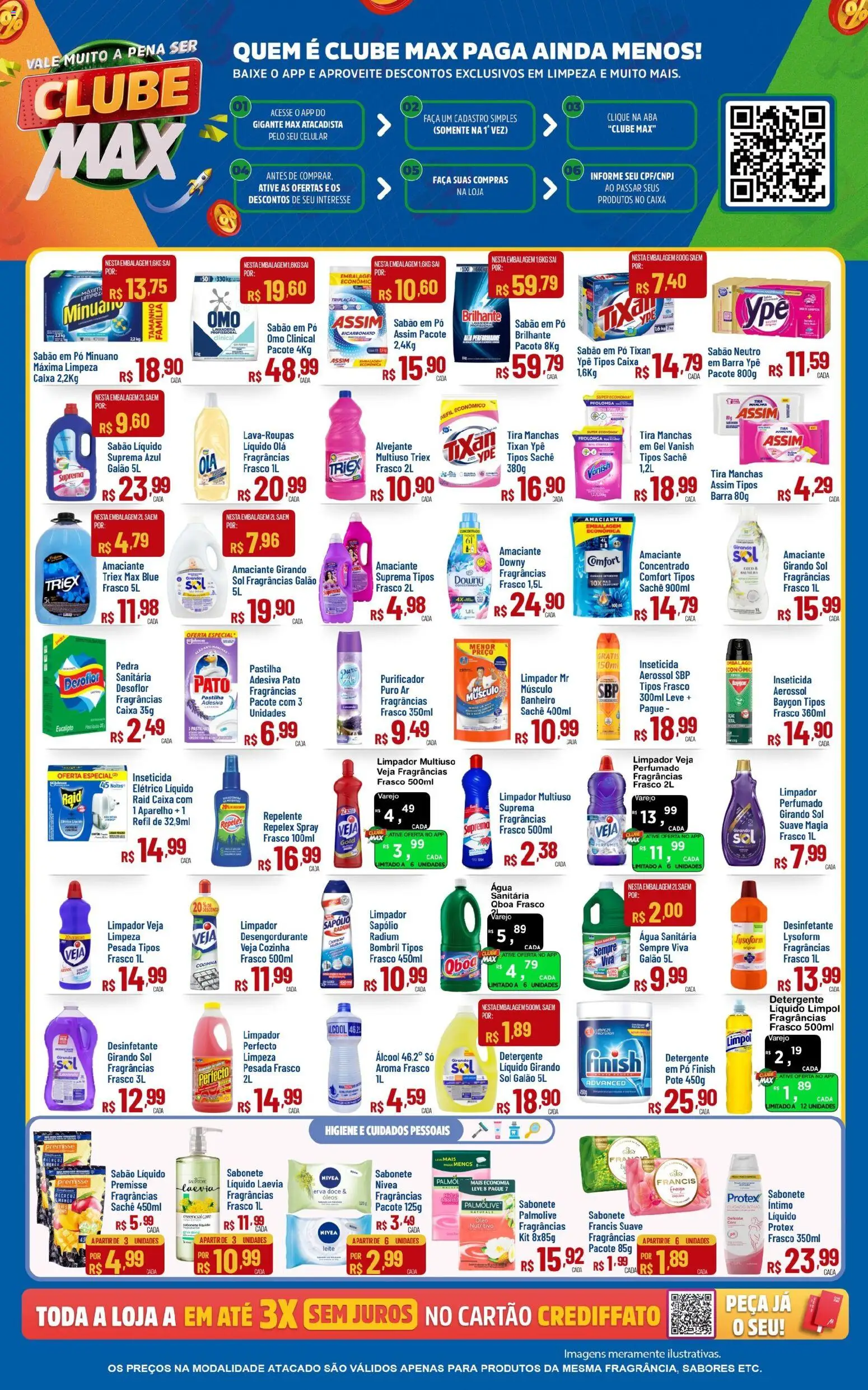 Max Atacadista Folheto - válido de 23.03.2026 | Página: 6 | Produtos: Tira manchas, Girando sol, Leite, Repelente