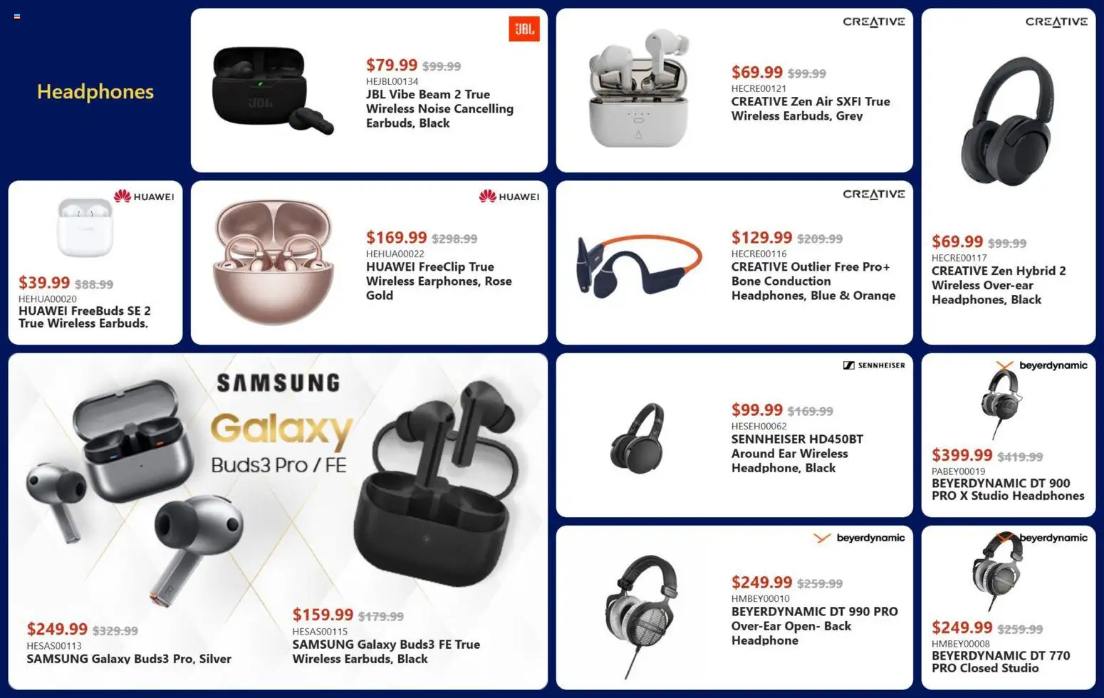 Canada Computers flyer valid from 09.01.2026 | Page: 5 | Products: Headphones