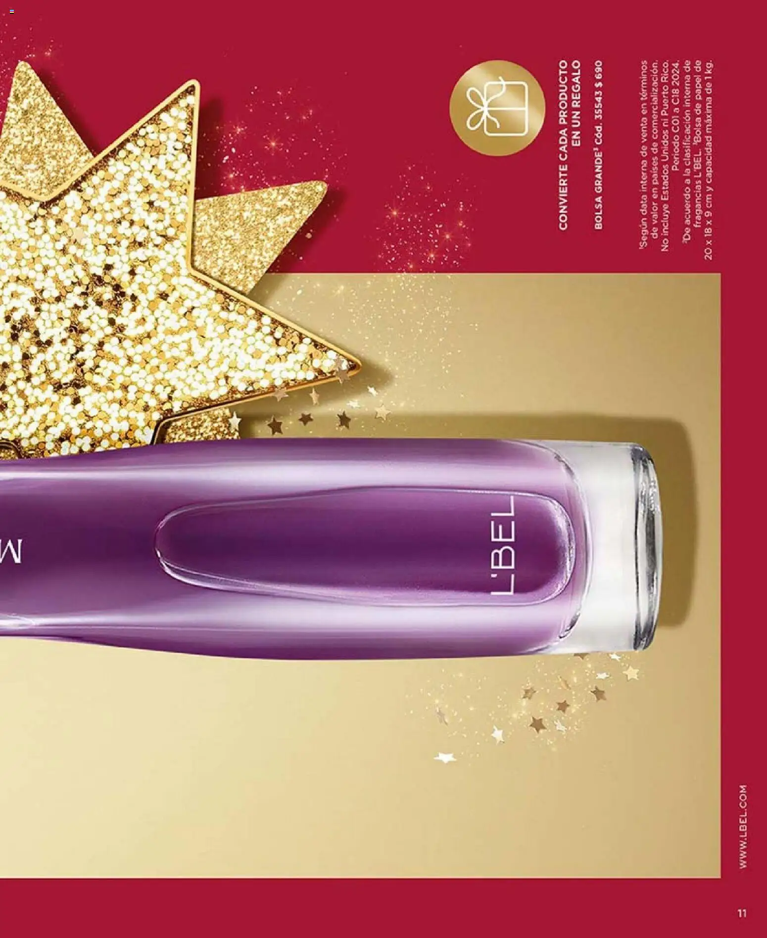 Catálogo L'Bel Campaña 18 │ válido desde el 30.11.2025 | Página: 11 | Productos: Bolsa