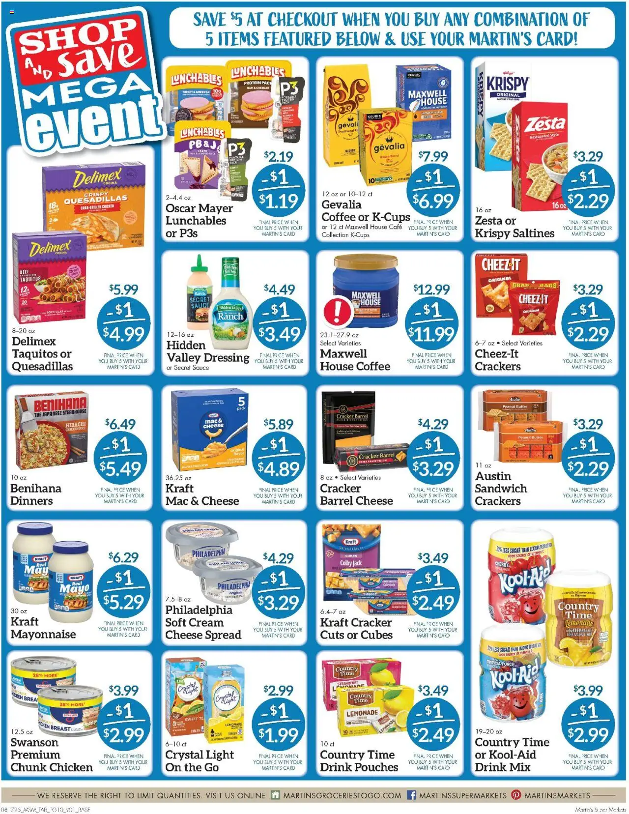 Martin’s Weekly Ad - valid from 17.08.2025 | Page: 10 | Products: Vitamin, Butter, Rice, Mayonnaise