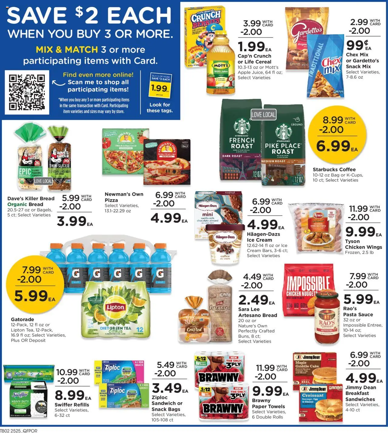 QFC Weekly Ad - OR - valid from 23.07.2025 | Page: 4 | Products: Berries, Griddle, Cheese, Juice