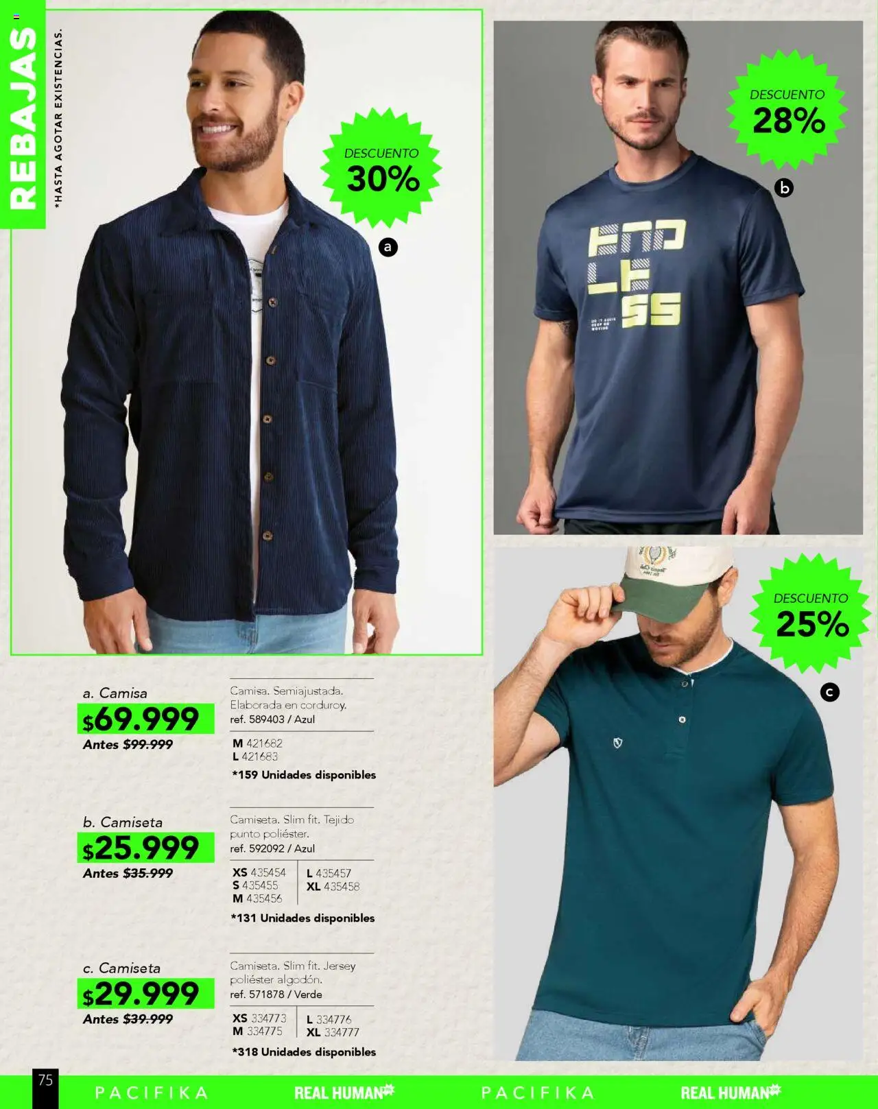 Pacifika revista - valida desde el 01.09.2025 | Página: 272 | Productos: Camiseta, Camisa