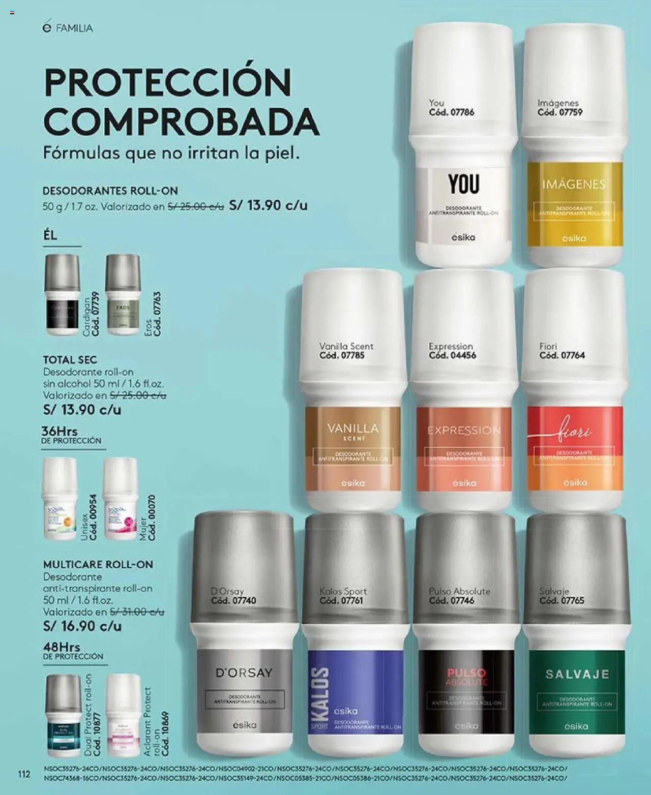 Catálogo Ésika válido desde 23.06.2025 | Página: 112 | Productos: Desodorante, Antitranspirante