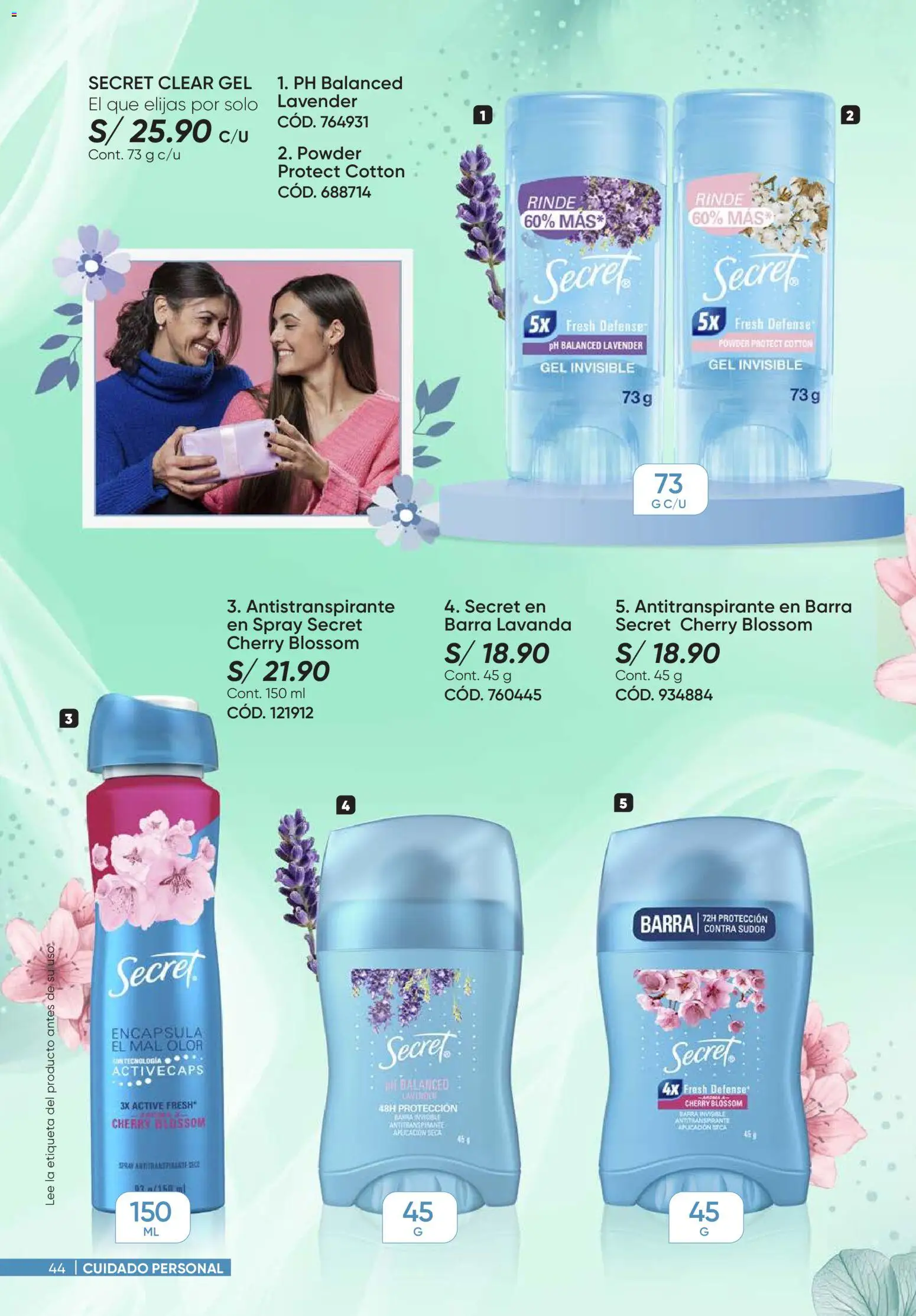 Catálogo Azzorti válido desde 14.04.2026 | Página: 44 | Productos: Antitranspirante