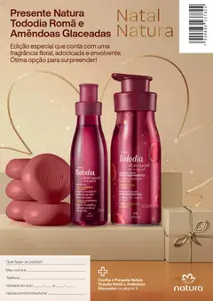 Natura - Ciclo 18/2025 - Pré-Visualização do folheto da loja Natura, válido de 30.10.2025 | Página: 192 | Produtos: Fragrância, Amêndoas, Telefone
