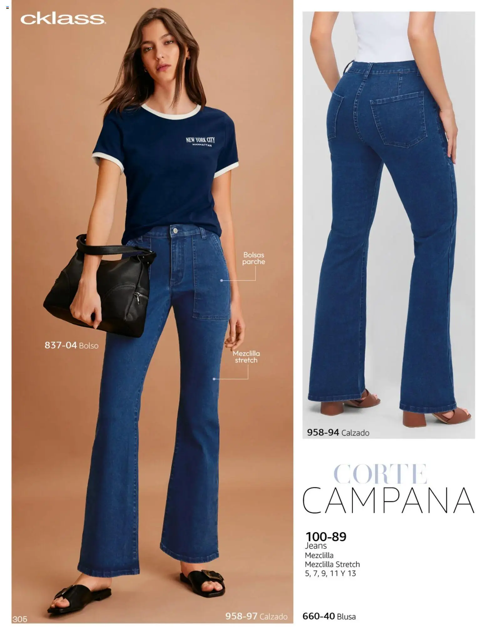 Nuevas ofertas de Cklass válidas en toda la República Mexicana desde el 02.01.2026. ¡Encuentra las mejores ofertas en Cklass catálogo Primavera! | Página: 322 | Productos: Blusa, Bolso, Campana