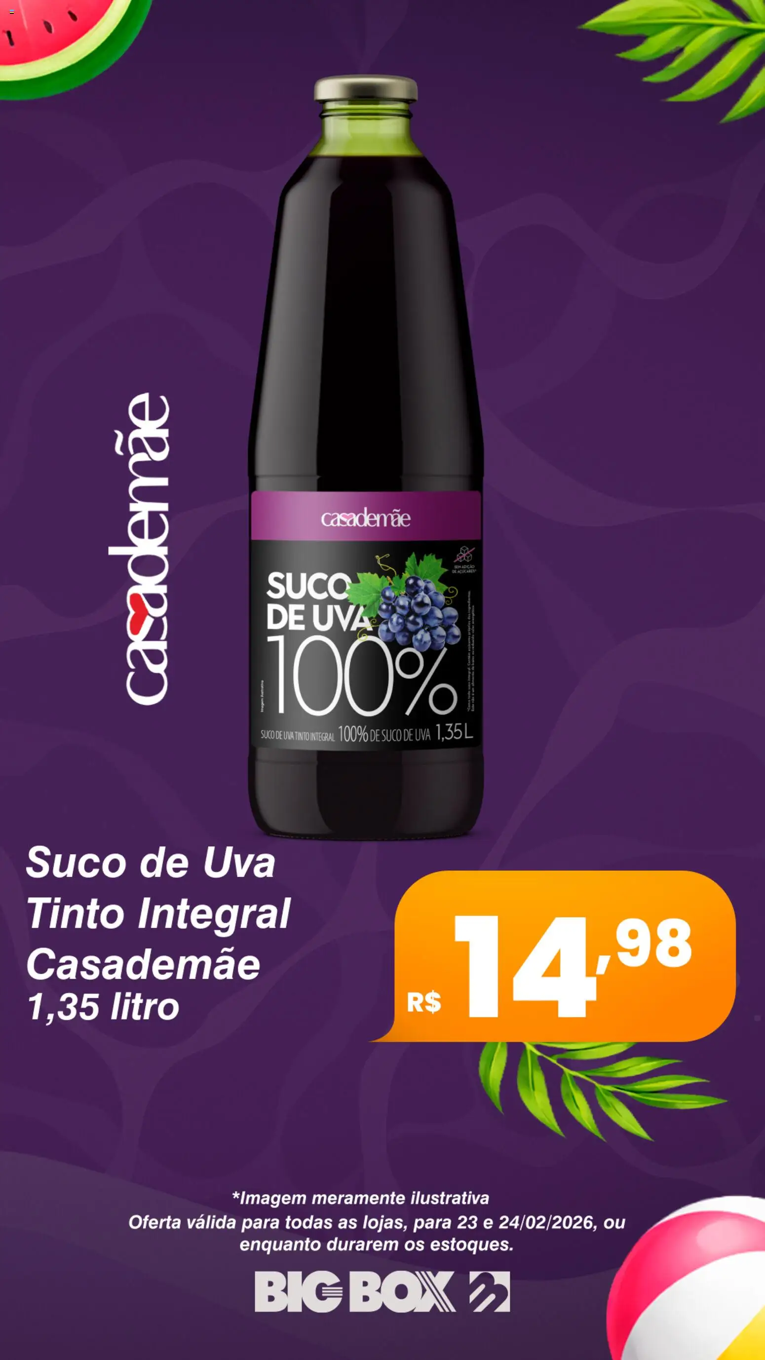 Big Box Folheto - válido de 23.02.2026 | Página: 5 | Produtos: Suco