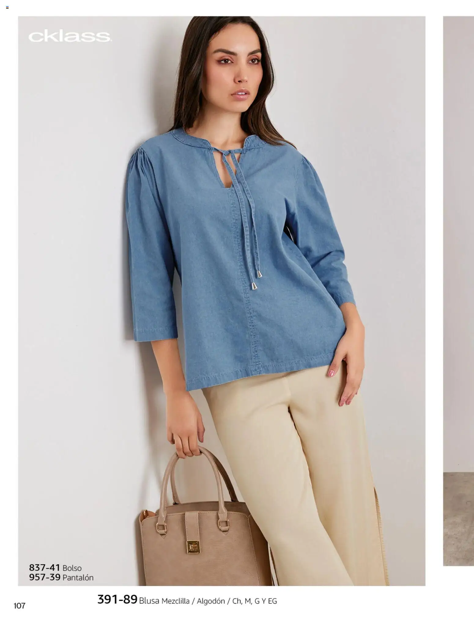 Nuevas ofertas de Cklass válidas en toda la República Mexicana desde el 02.01.2026. ¡Encuentra las mejores ofertas en Cklass catálogo Primavera! | Página: 112 | Productos: Blusa, Bolso, Algodón