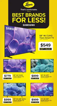 Preview of Leon's flyer - BBFL Electronics from shop Leon's valid from 05.09.2025
