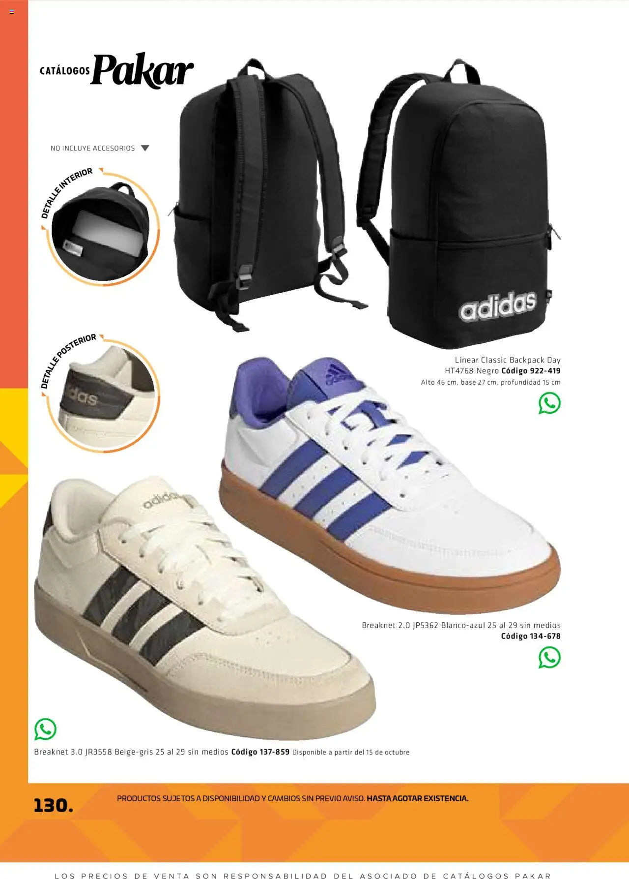 Nuevas ofertas de SC Pakar válidas en toda la República Mexicana desde el 29.08.2025. ¡Encuentra las mejores ofertas en SC Pakar - Catálogo Otoño Men Tomo 1! | Página: 130