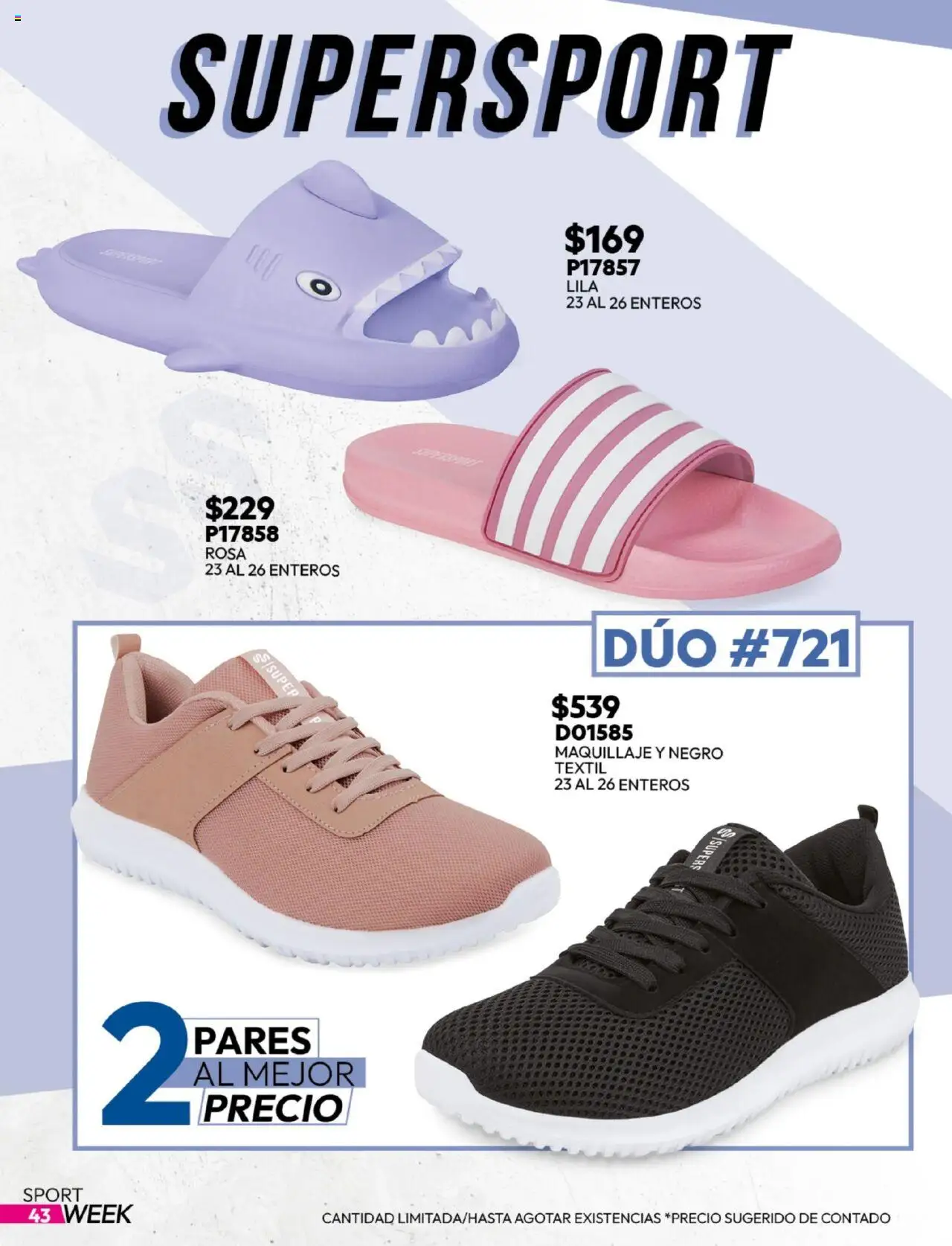 Nuevas ofertas de Cklass válidas en toda la República Mexicana desde el 25.08.2025. ¡Encuentra las mejores ofertas en Cklass - Catálogo Sportweek! | Página: 44 | Productos: Maquillaje