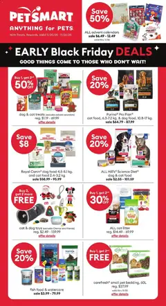 Preview of Petsmart - Black Friday  from shop Petsmart valid from 20.11.2025