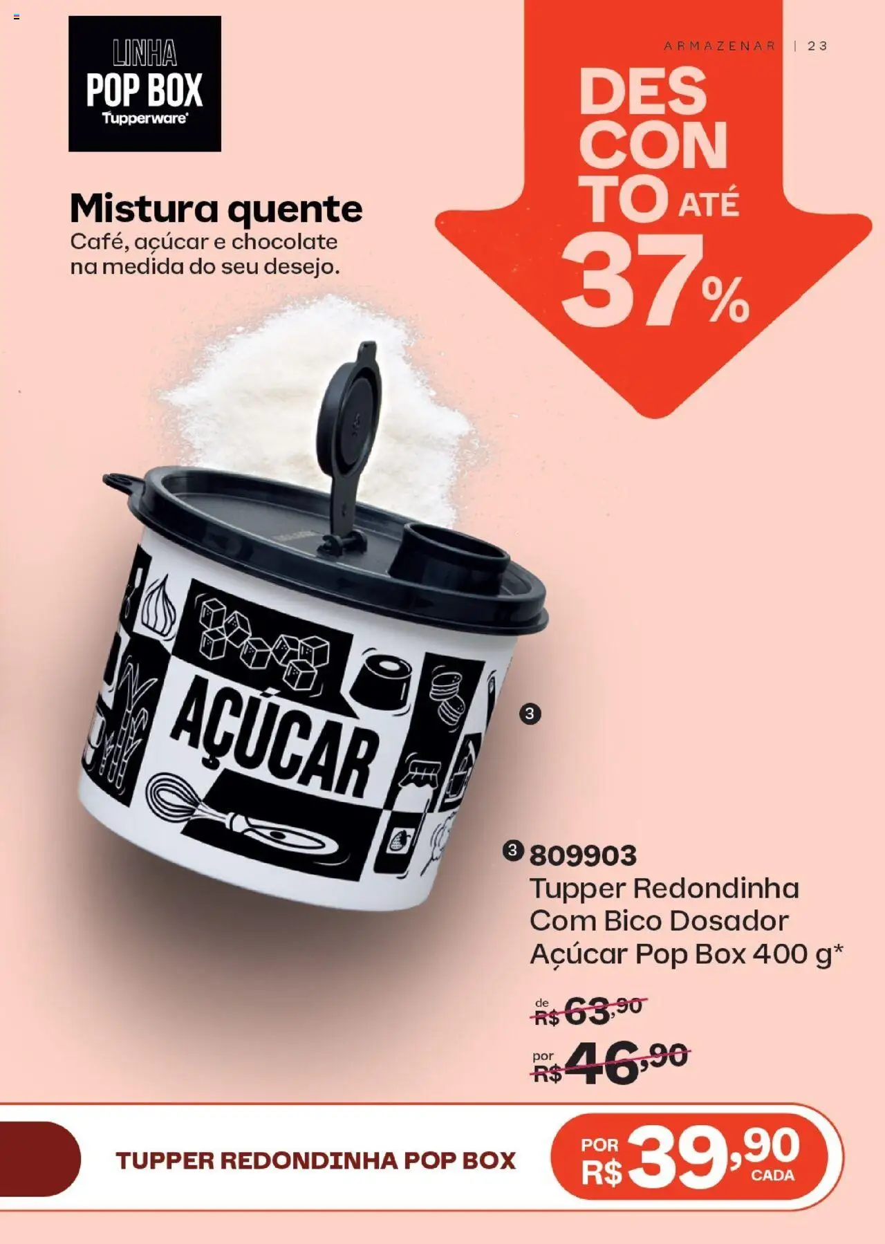 Tupperware Folheto - válido de 01.10.2025 | Página: 23 | Produtos: Chocolate, Bico, Açúcar