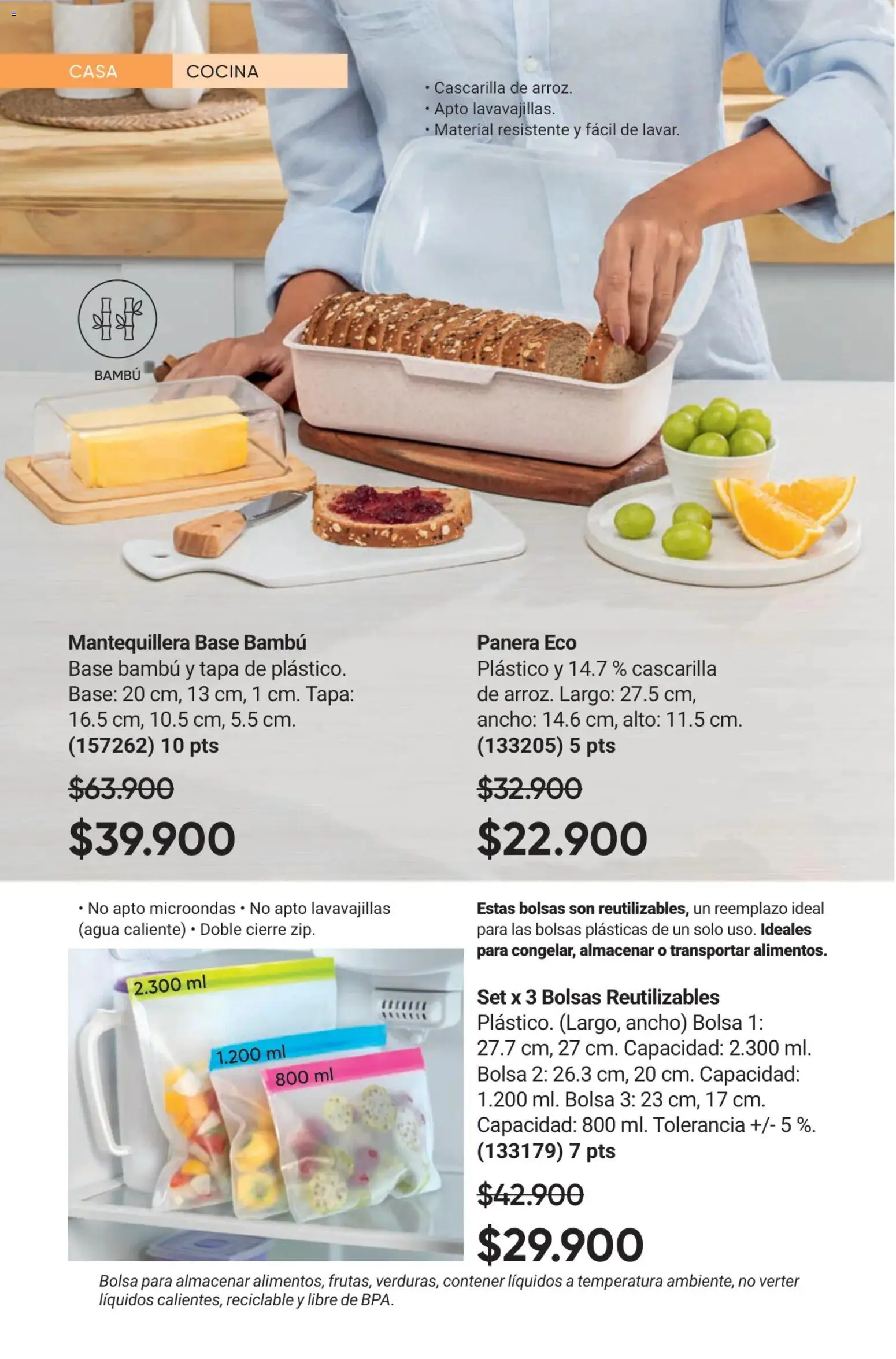 Avon revista - valida desde el 17.11.2025 | Página: 52 | Productos: Agua, Bolsa, Cocina, Microondas