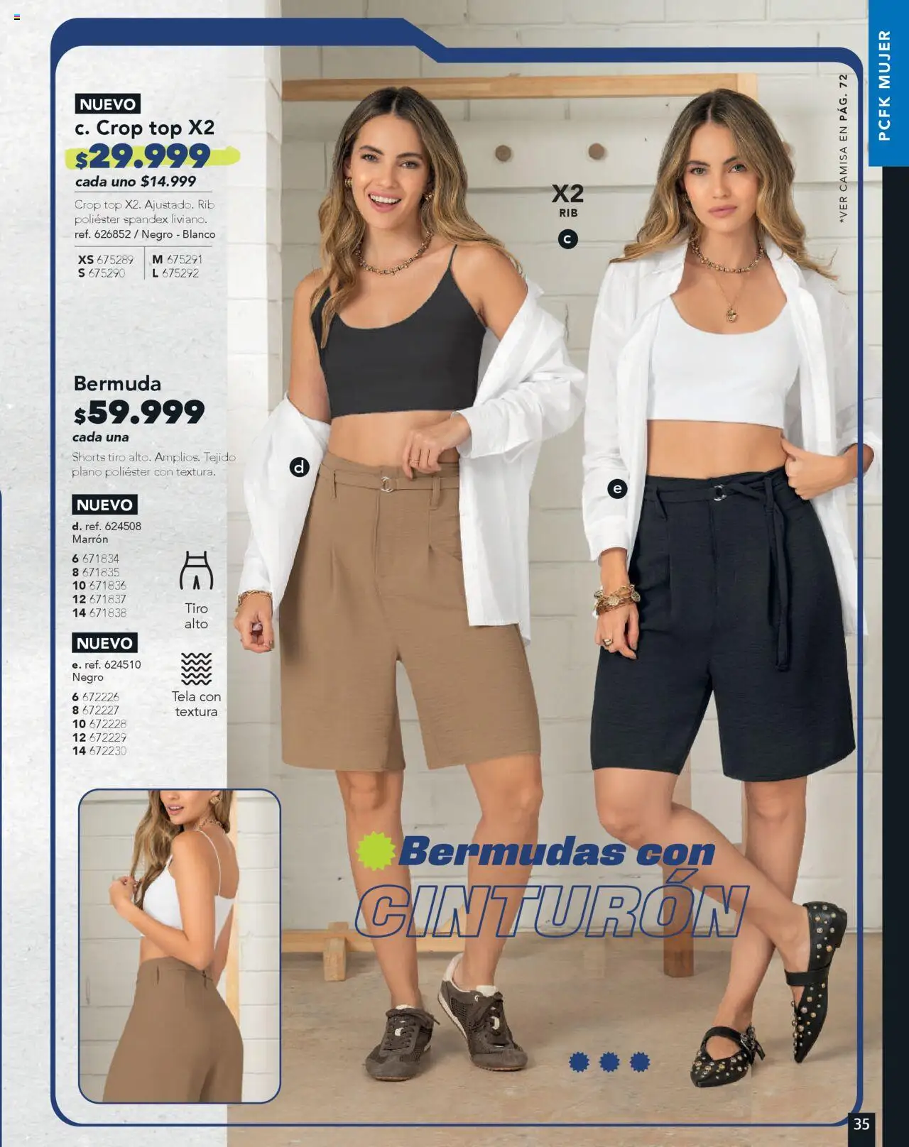 Pacifika revista - valida desde el 16.06.2025 | Página: 41 | Productos: Cinturón, Bermuda, Top, Bermudas