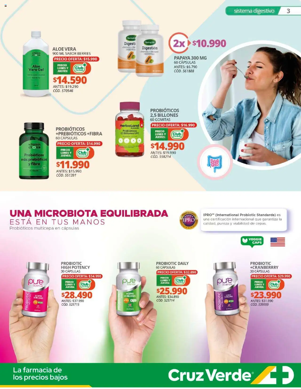 Bienestar Cruz Verde │ válido desde el 15.09.2025 | Página: 3 | Productos: Gomitas
