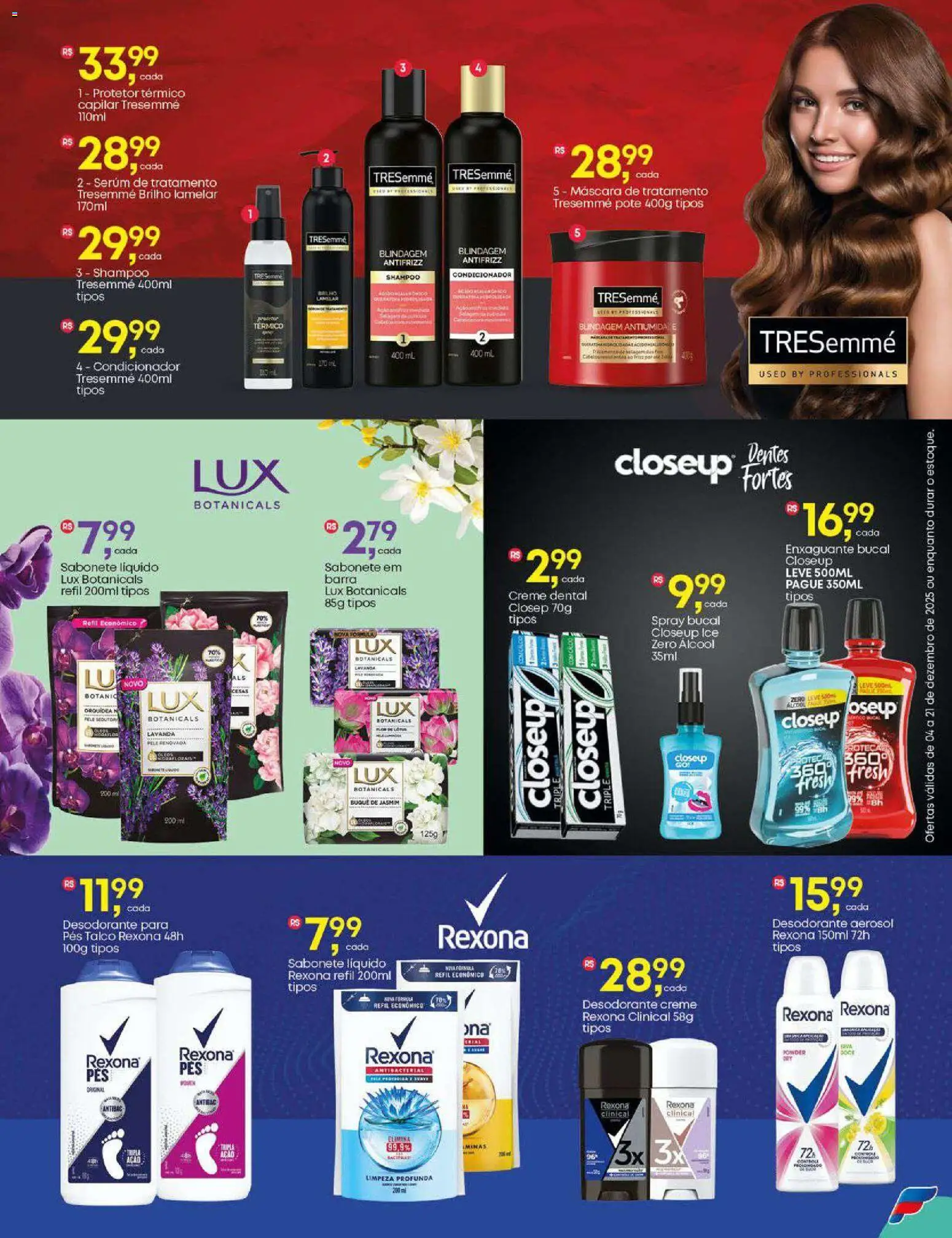 Frangolândia Folheto - válido de 04.12.2025 | Página: 2 | Produtos: Condicionador, Sérum, Rexona, Creme dental